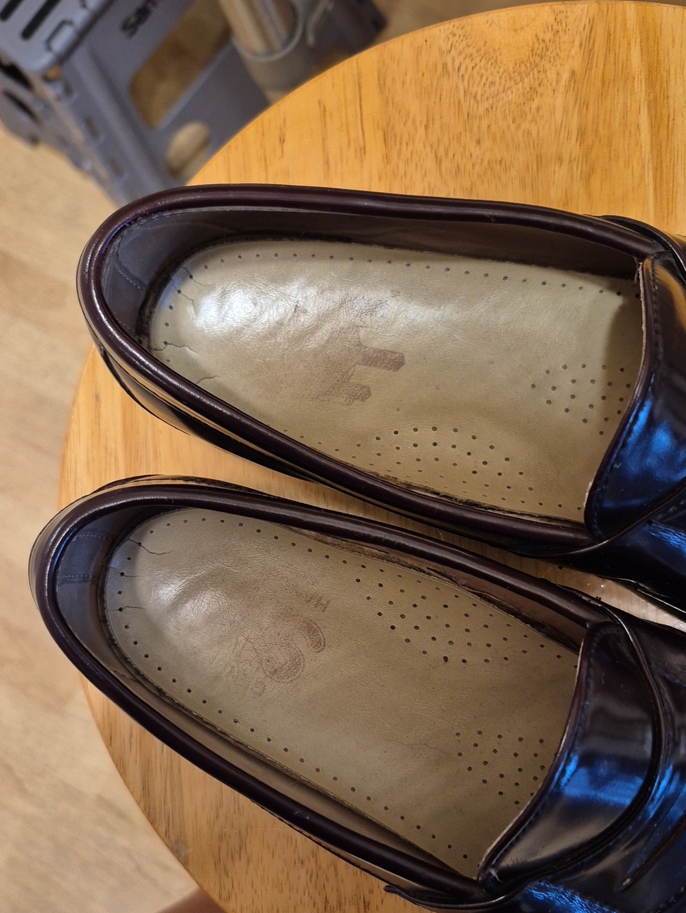 SAS Brown Genuine Leather Loafers - Picture 9 of 17